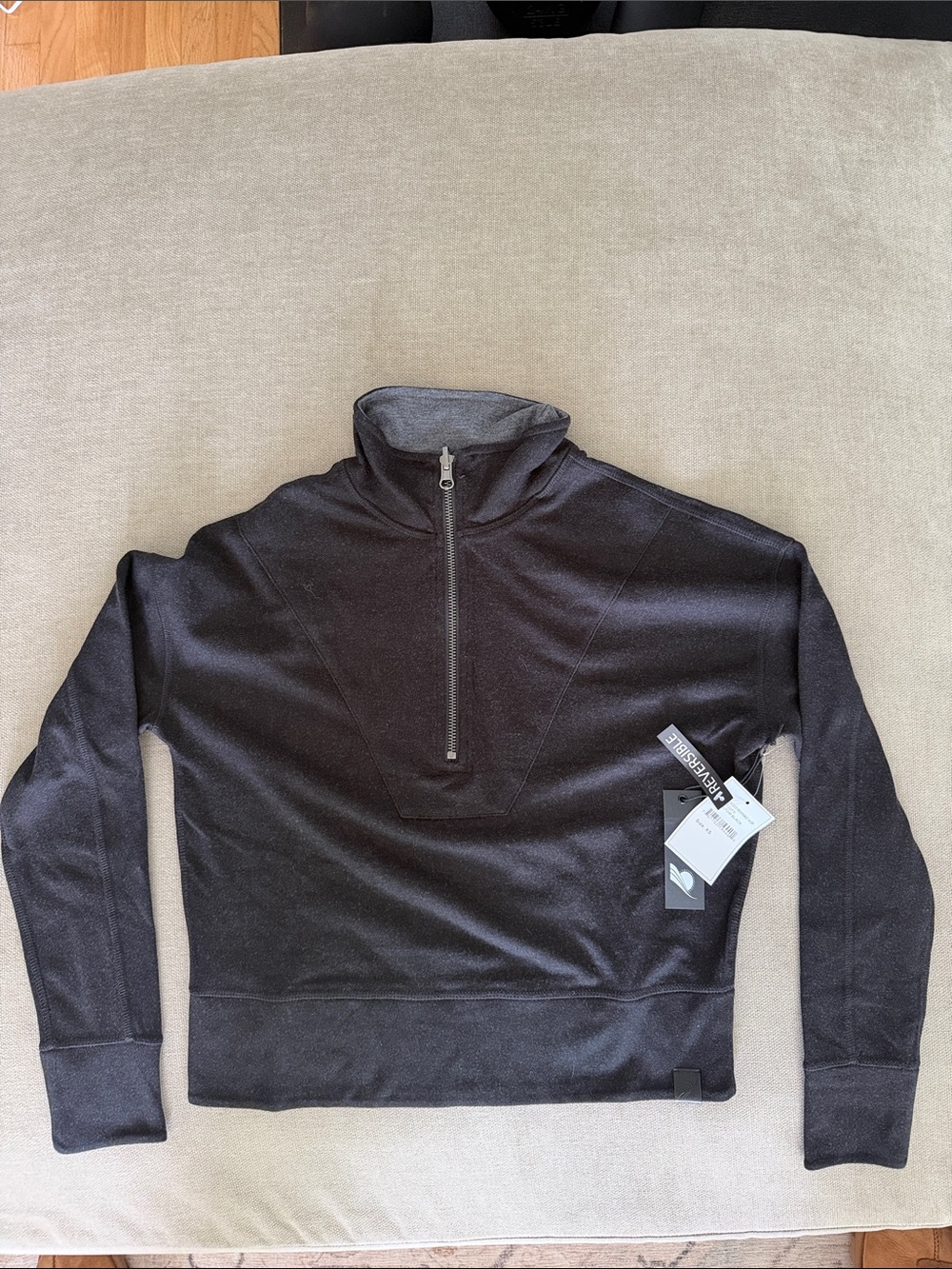 Black Half-Zip Pullover Hoodie - Performance Quarter Zip Sweatshirt